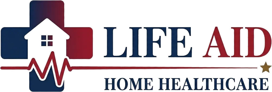 Life Aid Home Healthcare Logo Dubai